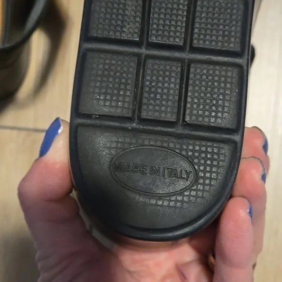 PIAMPIANI Leather Sandals Size 9 - Picture 6 of 7